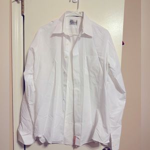 Size 36/37 Classic Men’s White Dress Shirt